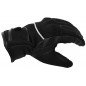 RO20 - Schwarze Leder/Textil Motorradhandschuhe