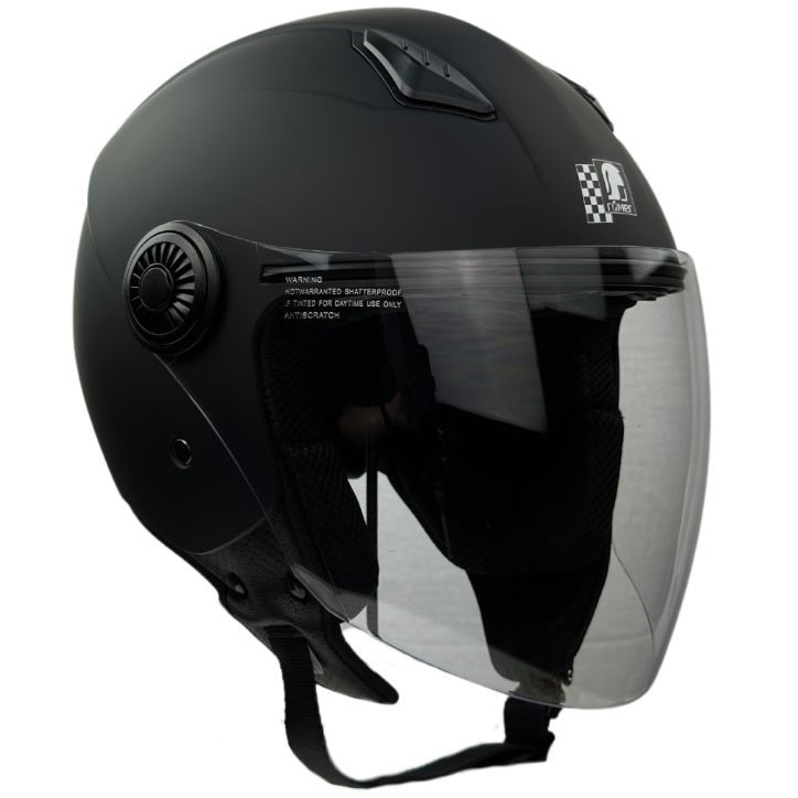 RR10801 - Römer Jethelm - Motorradhelm, mattschwarz