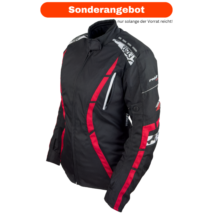 RO15091 - Damen Motorradjacke "Zelina" - Ein Must-Have für stilbewusste Motorradfahrerinnen